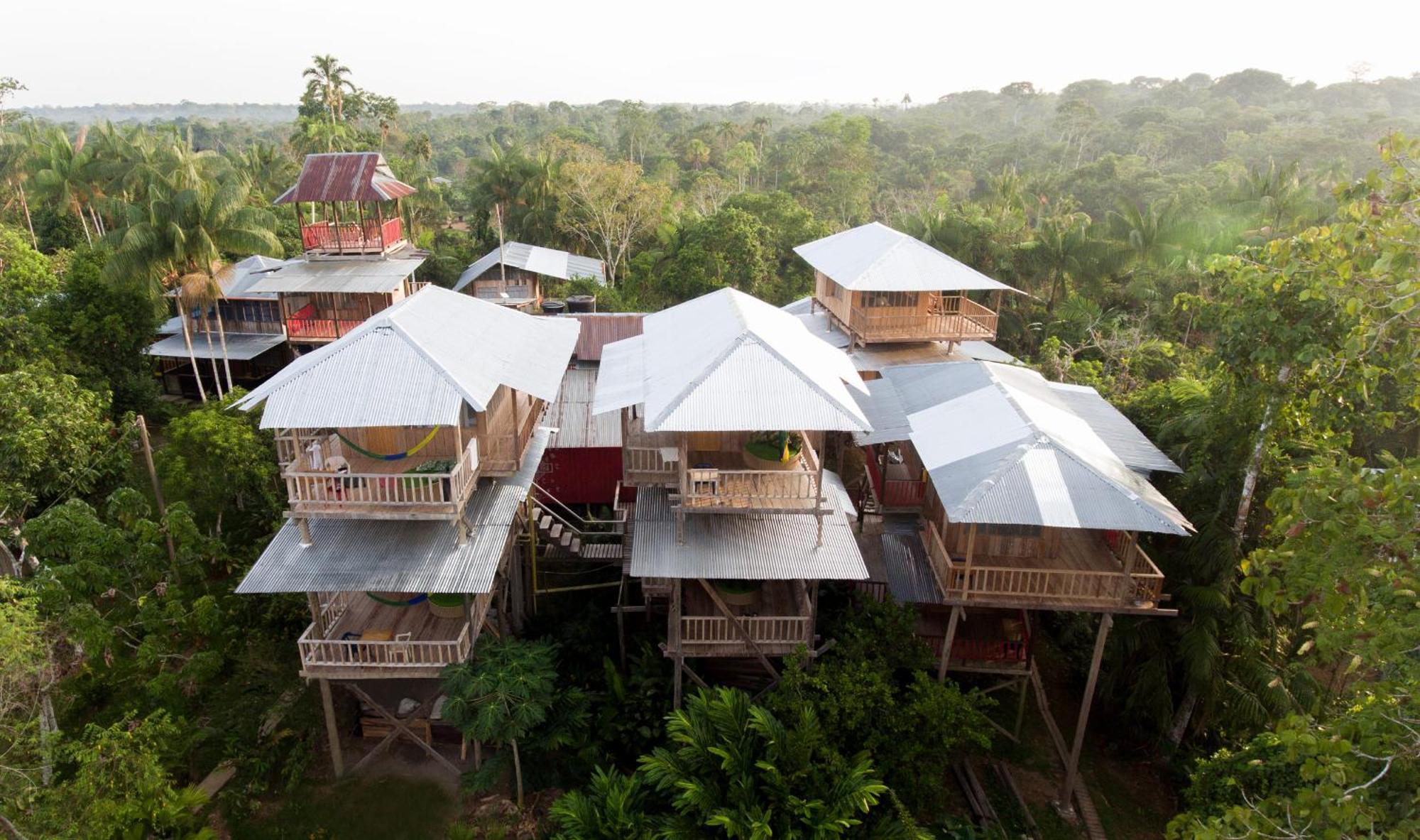 ホテル La Ceiba, Amazonas レティシア エクステリア 写真