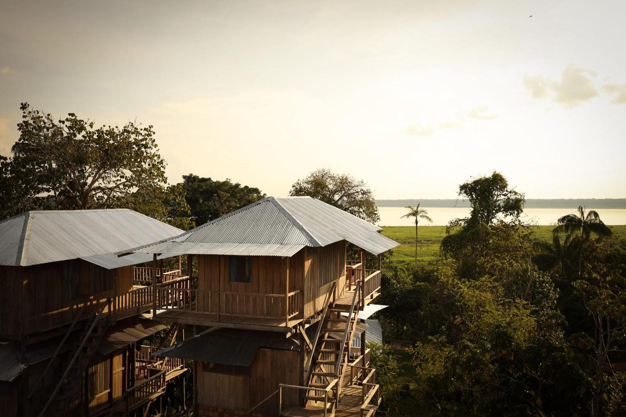 ホテル La Ceiba, Amazonas レティシア エクステリア 写真