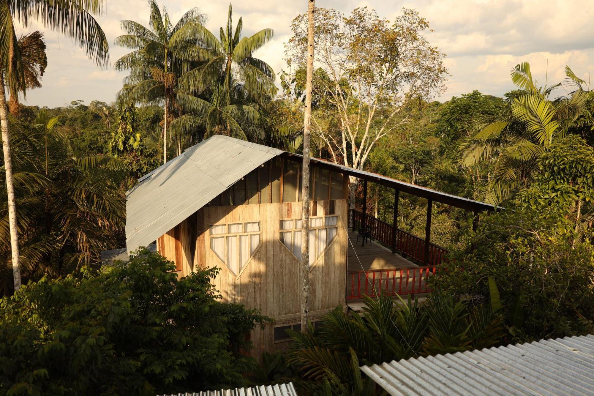 ホテル La Ceiba, Amazonas レティシア エクステリア 写真